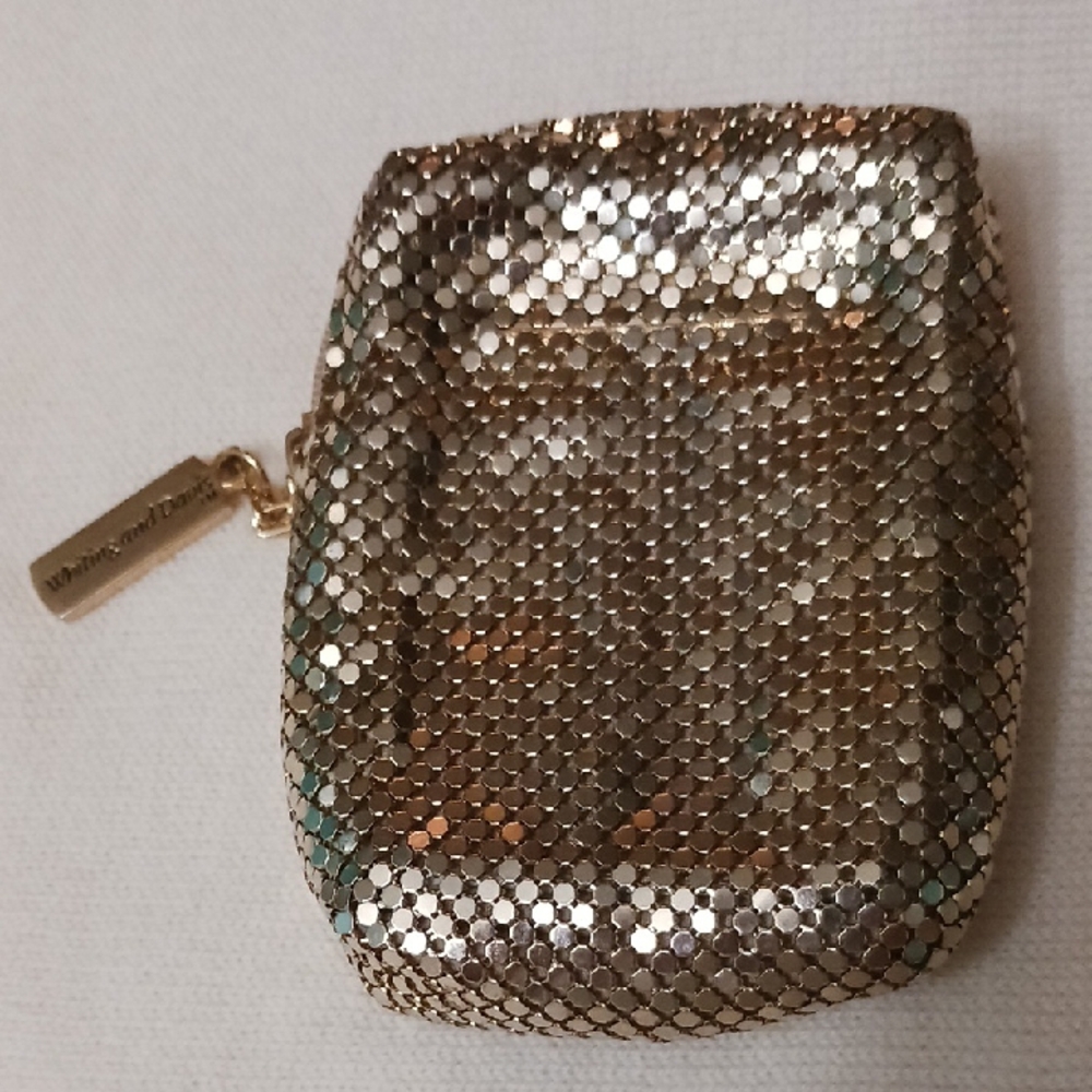 Gold Mesh Coin Purse